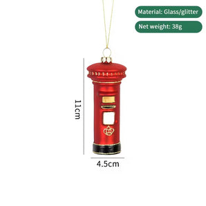 Personalized Christmas Santa’s Postmail Holiday Ornament