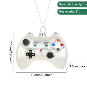 Personalized Christmas Playstation Gamers Holiday Ornament