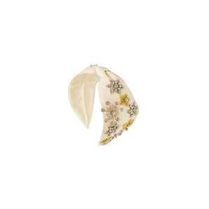 Moon & Stars Padded Headband - Ivory