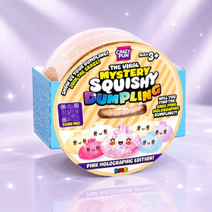 RMS Squishy Bun Holographic Mystery Squishy Dumpling