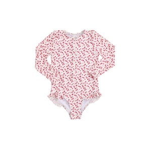 Swim Essentials Rashguard Girls Long-sleeve Swimsuit