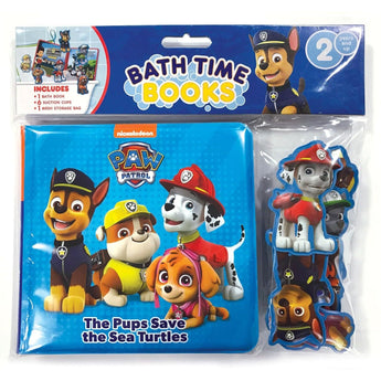 Paw Patrol Bath Time Books Polybag | Kids Waterproof