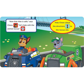 Paw Patrol Book And Phone Set | Kids Interactive Gift - My Little Thieves