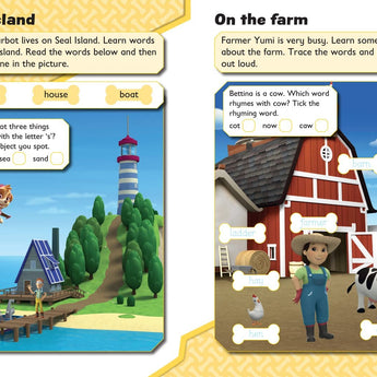 Paw Patrol First 100 Words Activity Book | Kids School