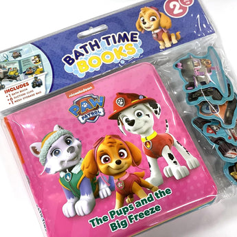 Paw Patrol Girls Bath Time Book | Kids Waterproof Reading
