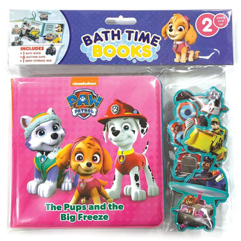 Paw Patrol Girls Bath Time Book | Kids Waterproof Reading
