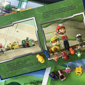 Paw Patrol My Busy Book | Kids Figurine Activity Set