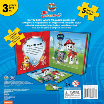 Paw Patrol My First Puzzle Book | Kids Learning