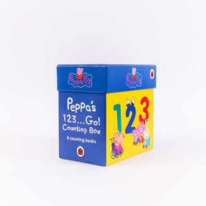 Peppa’s 1,2,3…Go! Counting Box — Early Learning Book for Toddlers
