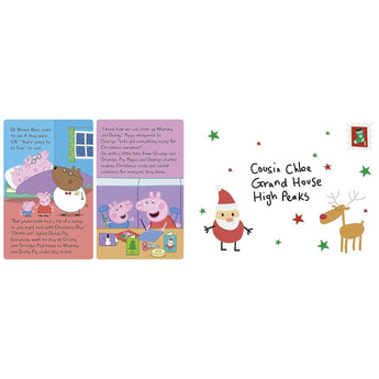 Peppa Pig Peppas Christmas Post Book | Kids Festive
