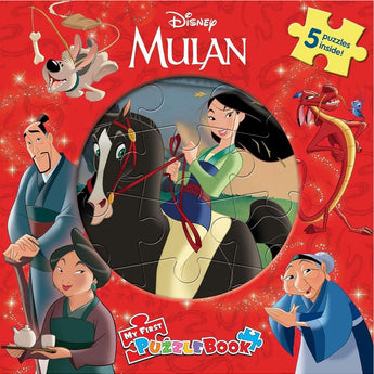 Phidal Disney Mulan My First Activity Book | Puzzle Storybook