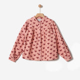 Pink Hearts All Over Top & Pants Set