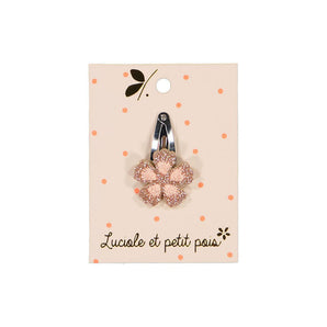 Mini Flower Hair Clip Sparkle & Elegance