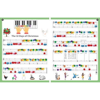 Play It Christmas Songs Music Book | Kids Learning