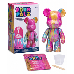 Pour Palz DIY Paint Bear W1 Golden Dream 40 Ml Pink
