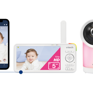 VTech RM5766HD Smart Wi-Fi Video Baby Monitor - 735078056412
