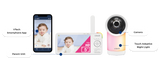 VTech RM5766HD Smart Wi-Fi Video Baby Monitor - 735078056412
