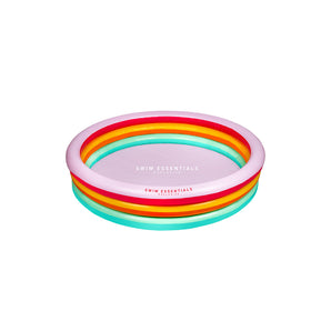 Vibrant Round Inflatable Swimming Pool-150 cm