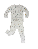 Children's pajama set RAMADAN EID  on a white background