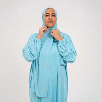 Rouqei Elegant Adult Isdal Plain Prayer Set One & Two Piece | Prayer Set