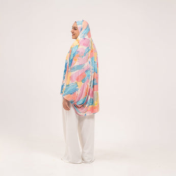 Rouqei Elegant Adult Isdal Printed Prayer Set One & Two Piece | Prayer Set