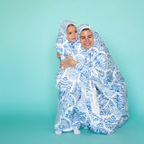 Rouqei Elegant Adult Isdal Printed Prayer Set One & Two Piece | Prayer Set