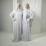 Rouqei Elegant Adult Isdal Printed Prayer Set One & Two Piece | Prayer Set