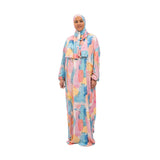 Rouqei Elegant Adult Isdal Printed Prayer Set One & Two Piece | Prayer Set
