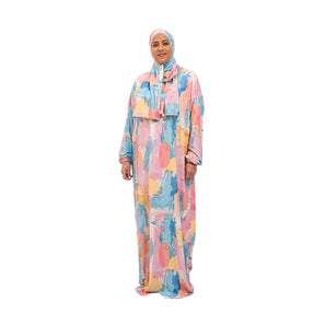 Rouqei Elegant Adult Isdal Printed Prayer Set One & Two Piece | Prayer Set