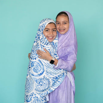 Rouqei Girls Isdal Printed Prayer Set Ages 2 13 | Prayer Set