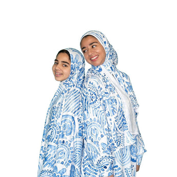 Rouqei Girls Isdal Printed Prayer Set Ages 2 13 | Prayer Set