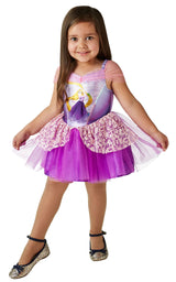Rubies Disney Tangled Rapunzel Princess Ballerina Costume | Girls Dress Up