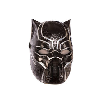 Rubie's Rubies' Black Panther Half Metallic Mask Child Costume Accessory | Costumes