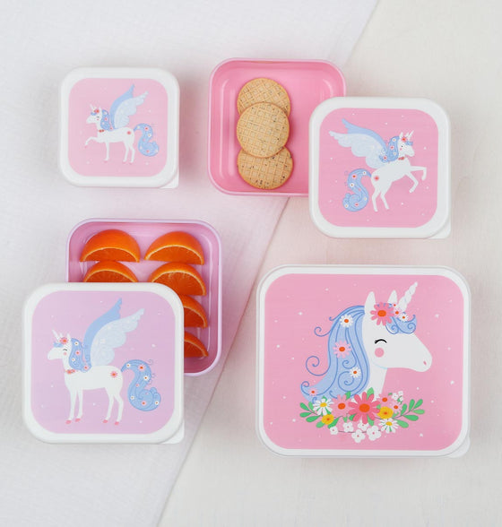 Lunch & Snack Box Set - Unicorn