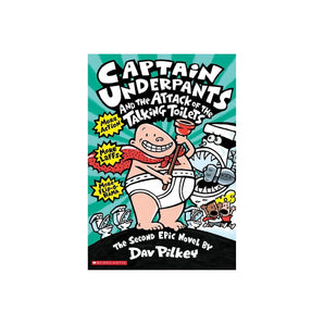Scholastic Captain Underpants Attack Of The Talking Toilets | Dav Pilkey