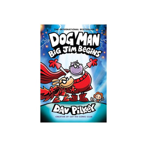 Scholastic Dog Man Big Jim Begins Book 13 | Graphic Novel By Dav Pilkey
