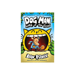 Scholastic Inc. Dog Man 5: Lord Of The Fleas â€” Children's Book For Kids | Children's & Teenage Fiction Stories