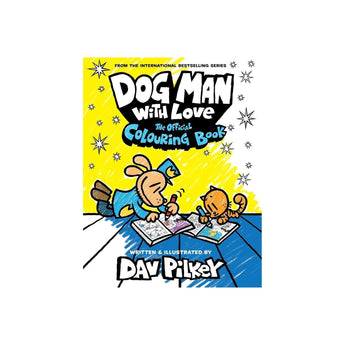 Scholastic Inc. Dog Man With Love: The Official Colouring Book â€” Children's Book For Kids | Children's & Teenage Fi...