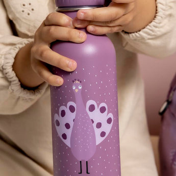 School Essential Set Backpack Regular + Ss Bottle 500ml Mrs. Peacock