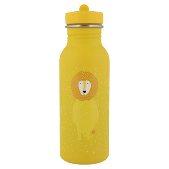 School Essential Set Of 3 Backpack Regular + Leakproof Lunch Box With Clips + Ss Bottle 500ml Mr. Lion