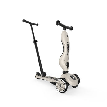 Scoot & Ride Highwaykick 1 Push And Go Toddler Scooter | Adjustable Parent Pushbar