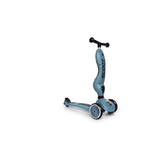 Scoot & Ride Highwaykick 1 in light blue, a 2-in-1 kickboard with three wheels and adjustable handlebar.