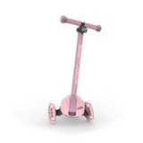 Pink Scoot & Ride Highwaykick 3S LED 3-wheel light-up scooter with glowing wheels.