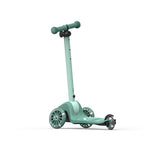Mint green Scoot & Ride Highwaykick 3S LED 3-wheel light-up scooter for kids.