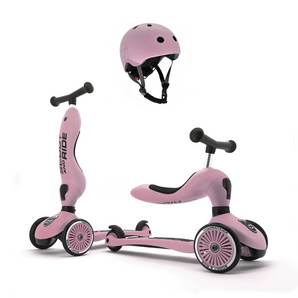 Scoot & Ride 2-in-1 Highwaykick 1 & Helmet Bundle