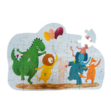 Shape Puzzle Birthday Party 36 Pieces 3 Y+