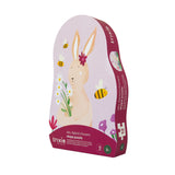 Shape Puzzle Mrs. Rabbit's Flowers 12 Pieces 3 Y+