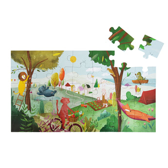 Shape Puzzle Summer Day 35 Pieces 3 Y+