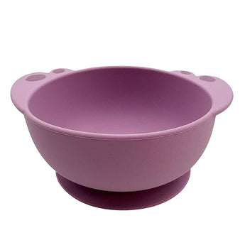 Silicone Feeding Bowl With Suction Mrs. Peacock