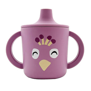Silicone Sippy Cup With Handles 200ml Mrs. Peacock